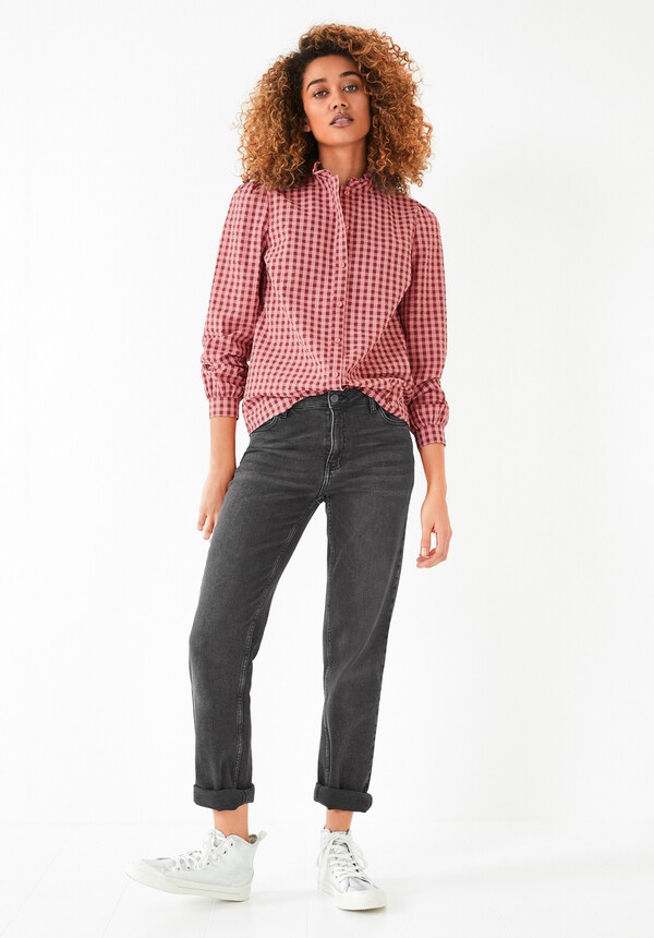Gingham Check Top