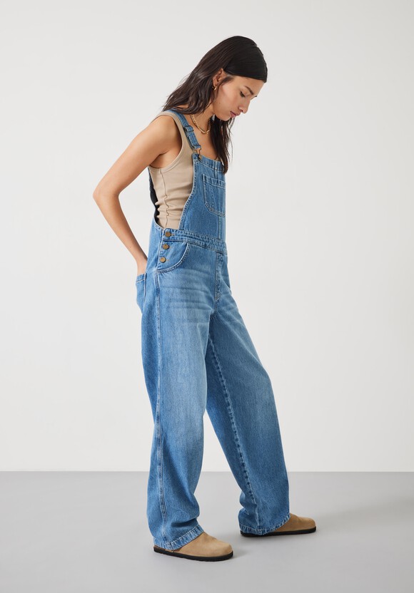 Maya Relaxed Straight Leg Dungarees