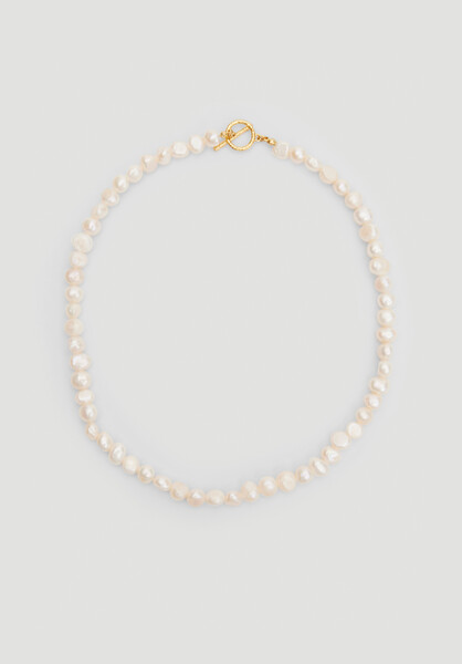 Freshwater Pearl T-Bar Necklace