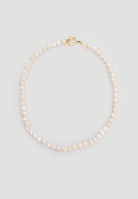 Freshwater Pearl T-Bar Necklace