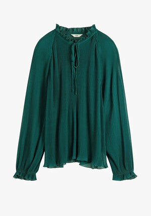 Brigette Pleated Blouse