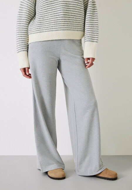 Ailey Wide Leg Jersey Trousers