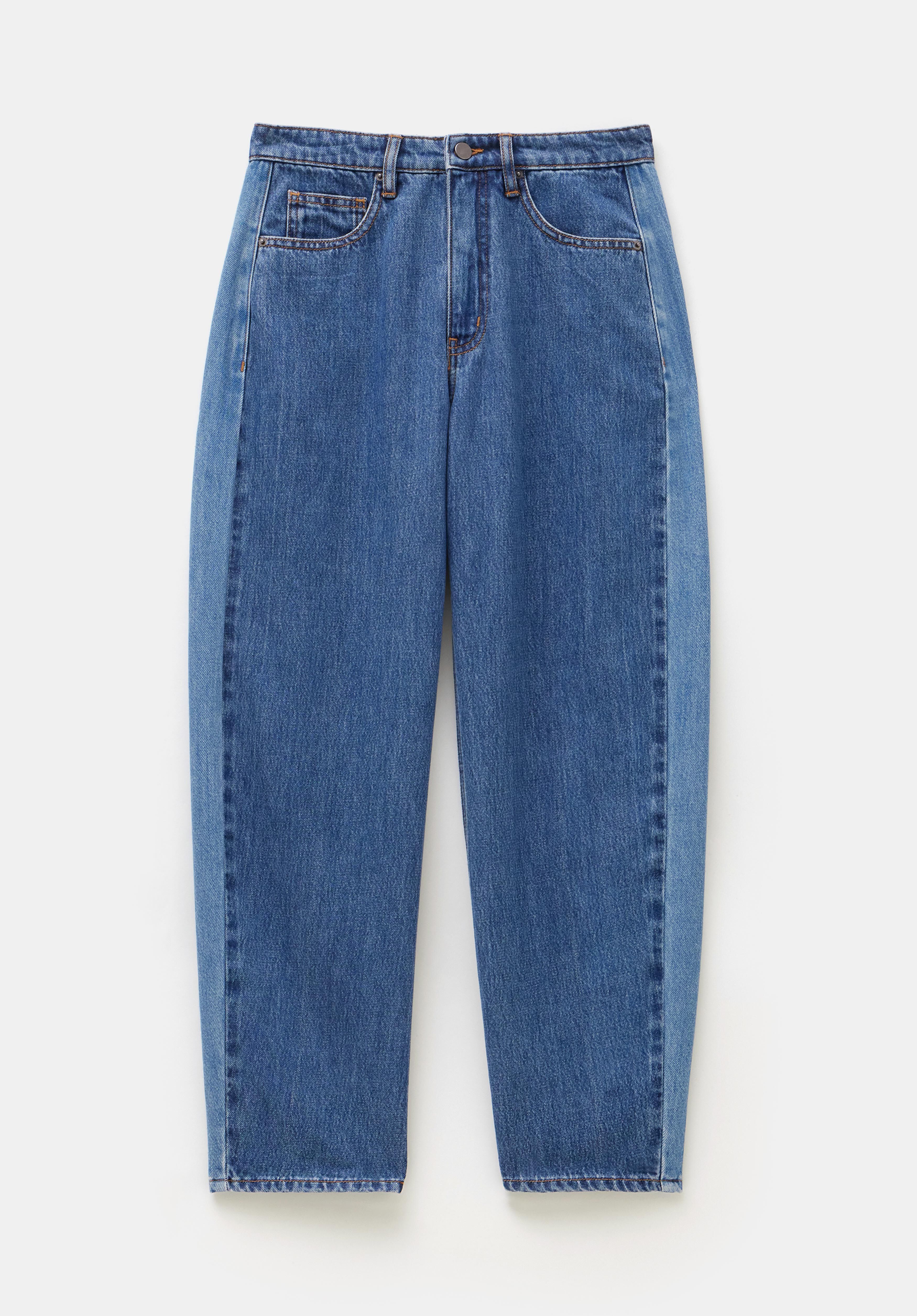Nina Straight Crop Jeans | Mid Authentic Blue | hush