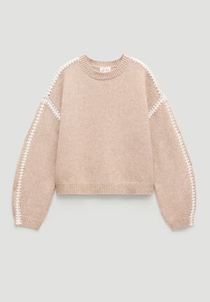 Whitney Whipstitch Knitted Jumper