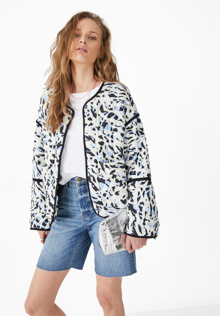 Andy Quilted Printed Jacket