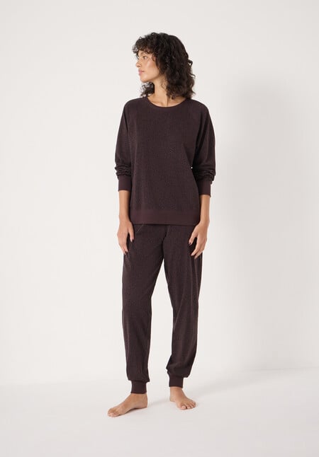 Joelle Jersey Jogger Animal Print Pyjamas