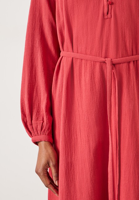 Clarice Cotton Cheesecloth Midi Dress