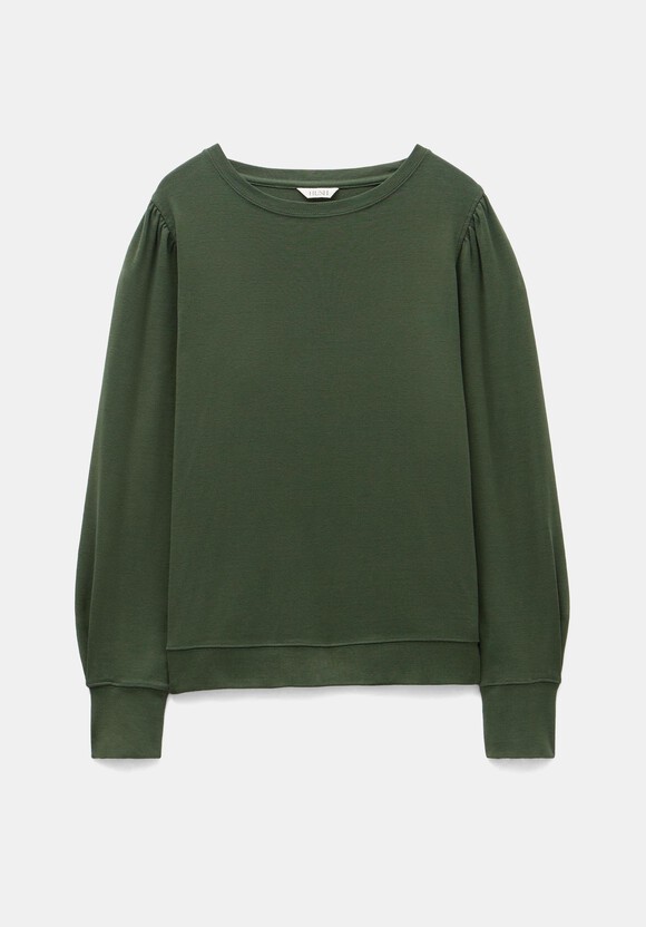 Emily Puff Sleeve Jersey Top