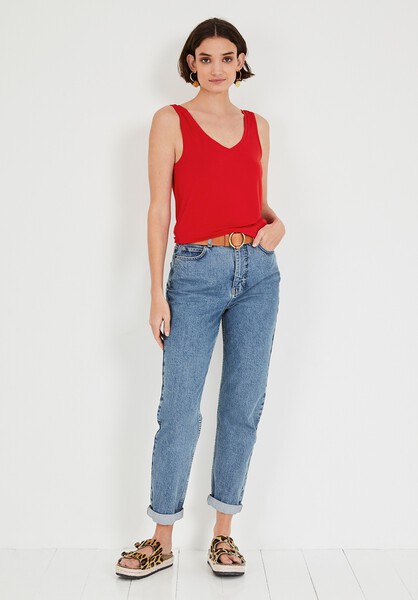 V-Neck Jersey Vest Top