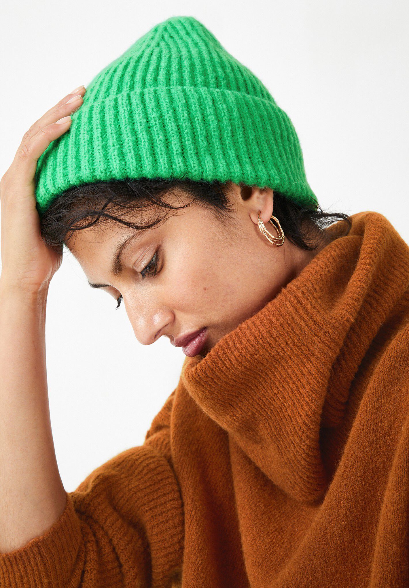 Green hotsell wooly hat