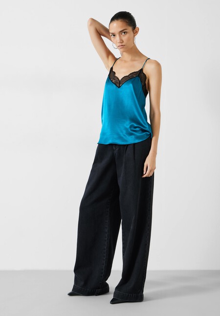 Estella Satin Lace Cami