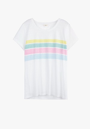 Rainbow Striped T-Shirt