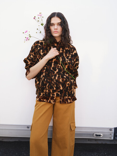 Leanne Leopard Sweatshirt