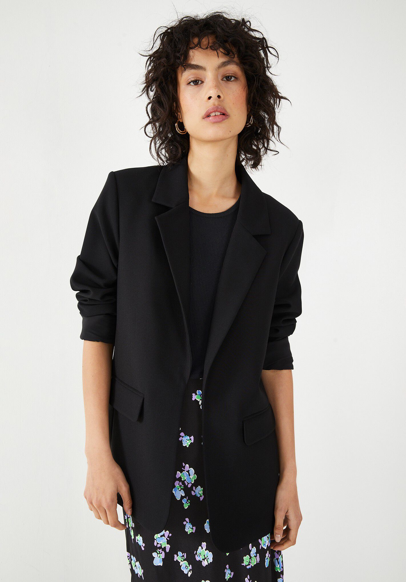 Black 2025 blazer sale