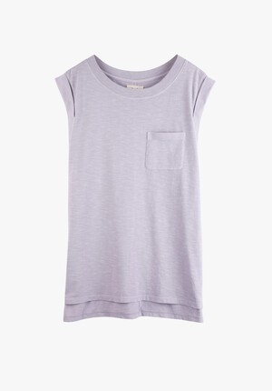 Longline Jersey Tank Top