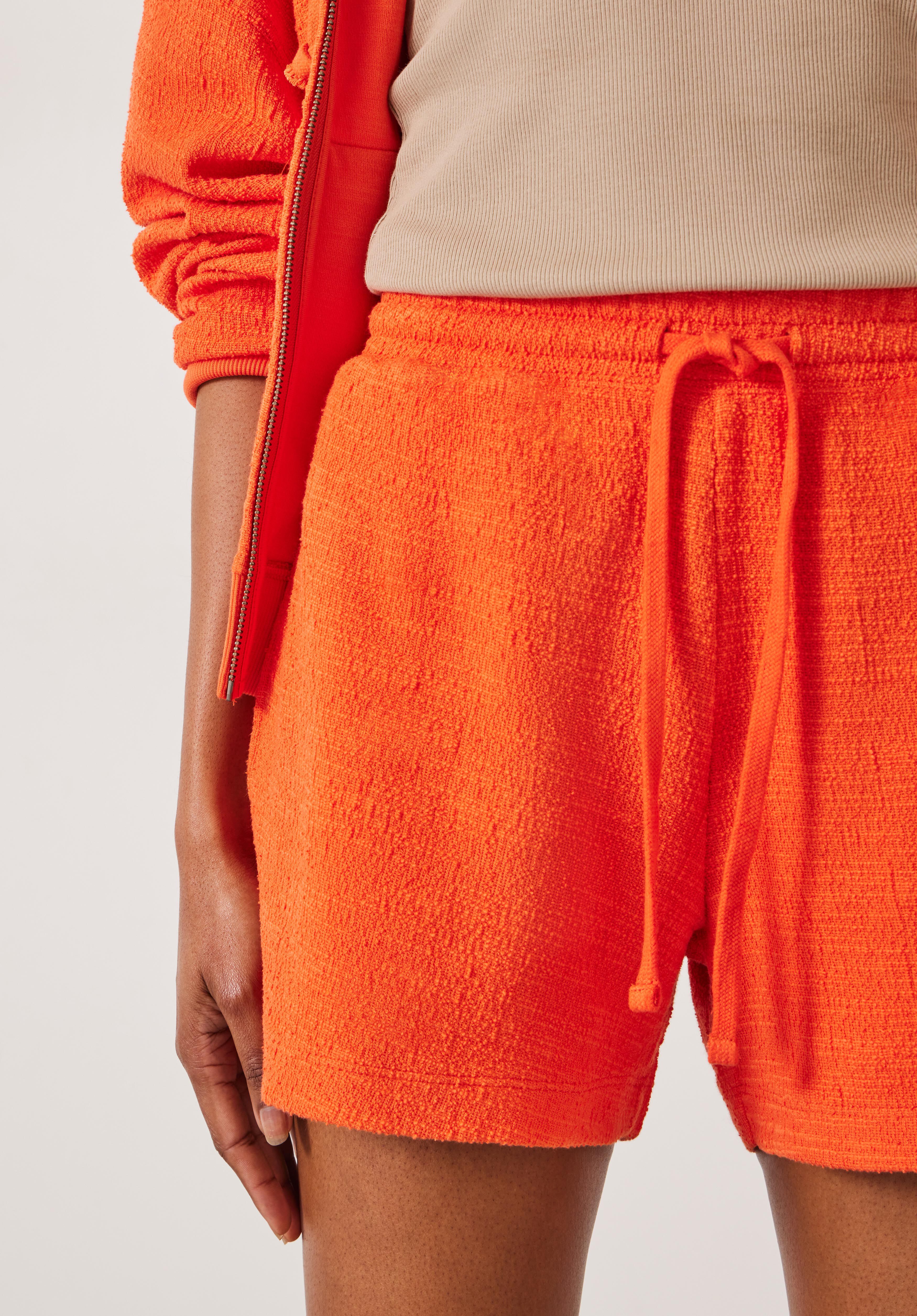 Orange jogger shorts sales