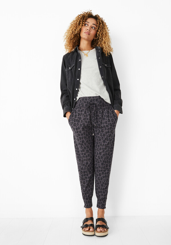 hush printed amie joggers