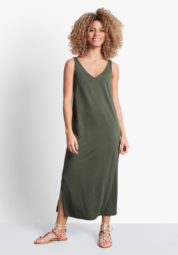 Janelle Jersey Midi Dress