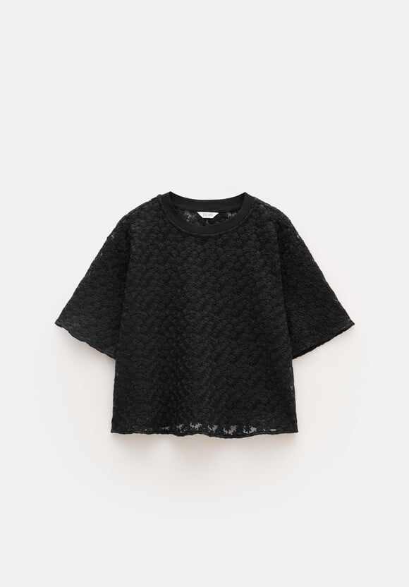 Embroidered Floral T-Shirt