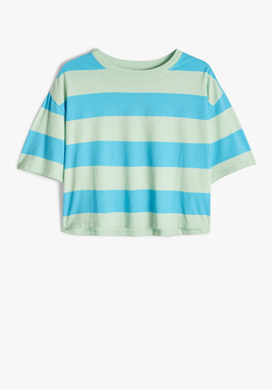 Boxy Stripe T-Shirt
