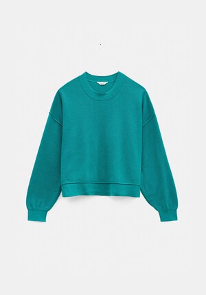 Cotton Boxy Rib Jumper