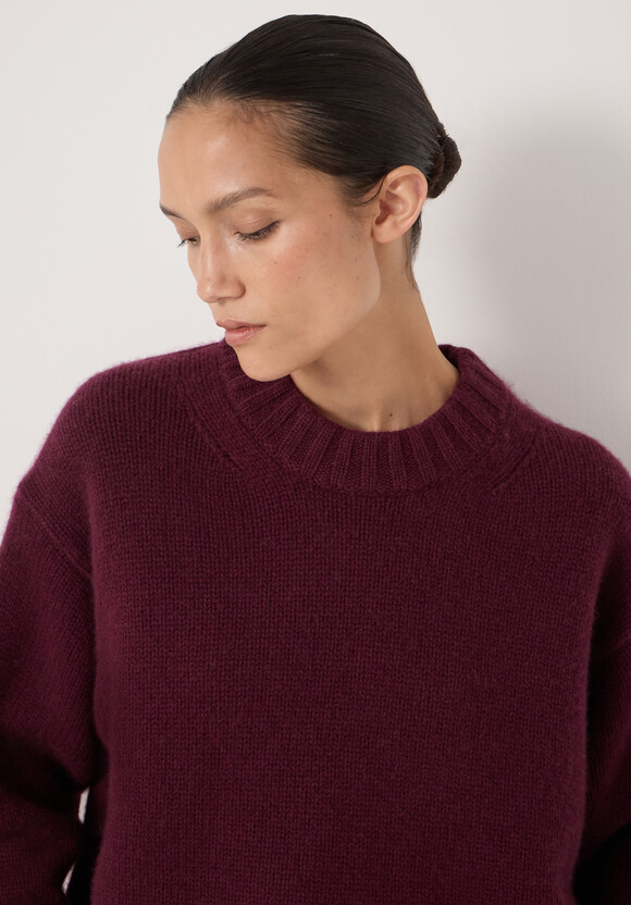 Cora Relaxed Chunky Cashmere Crew Jumper