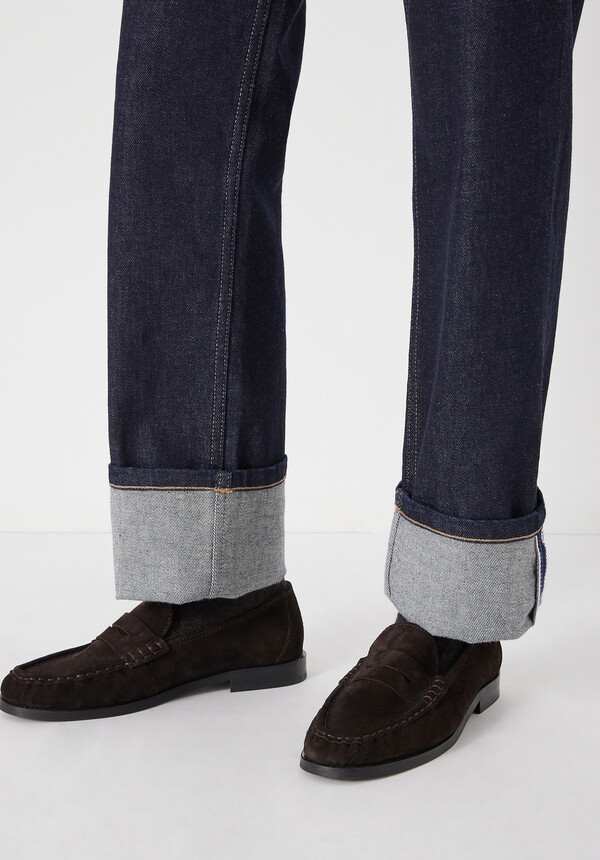 Suede Loafer