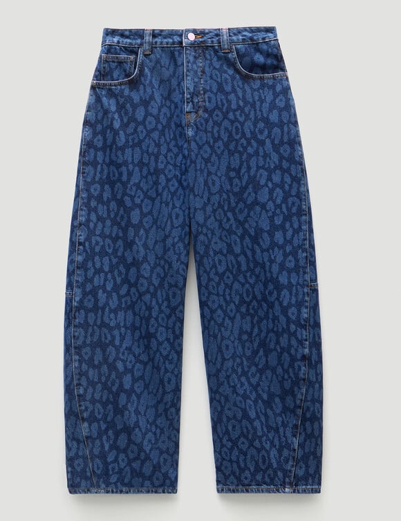 Cropped Bree Barrel Leg Jeans