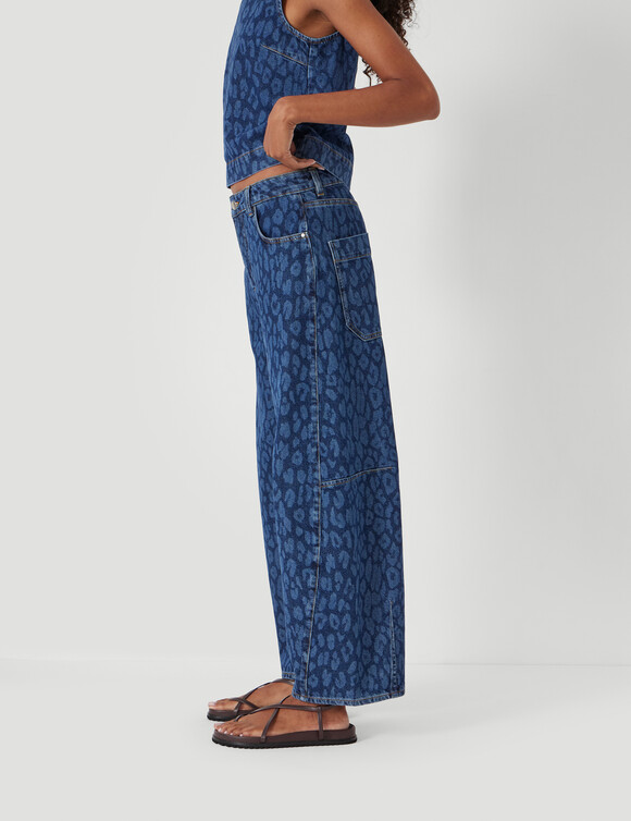 Cropped Bree Barrel Leg Jeans