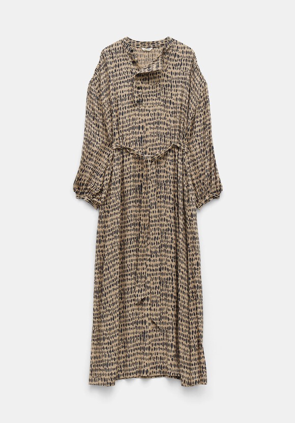 Camila Relaxed Print Midi Dress