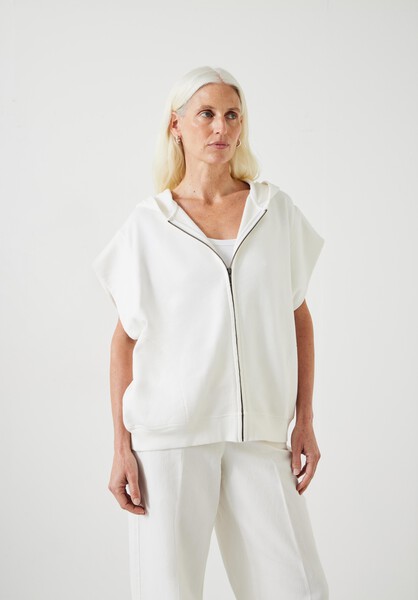 Kiki Oversized Sleeveless Zip Hoodie
