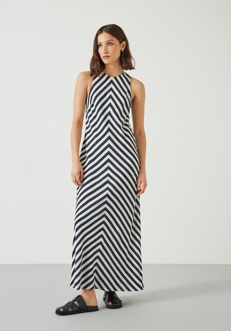 Imani Stripe Maxi Dress