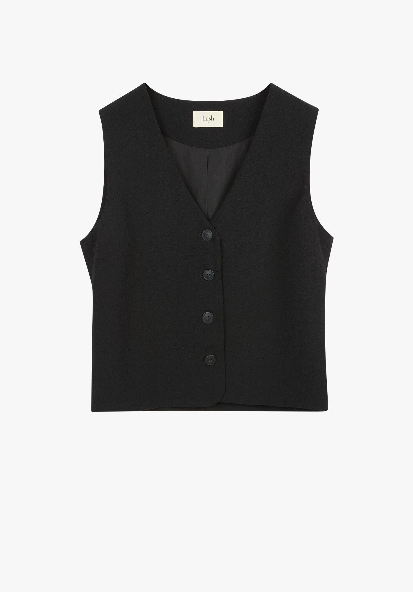 Cheap new arrivals black waistcoat