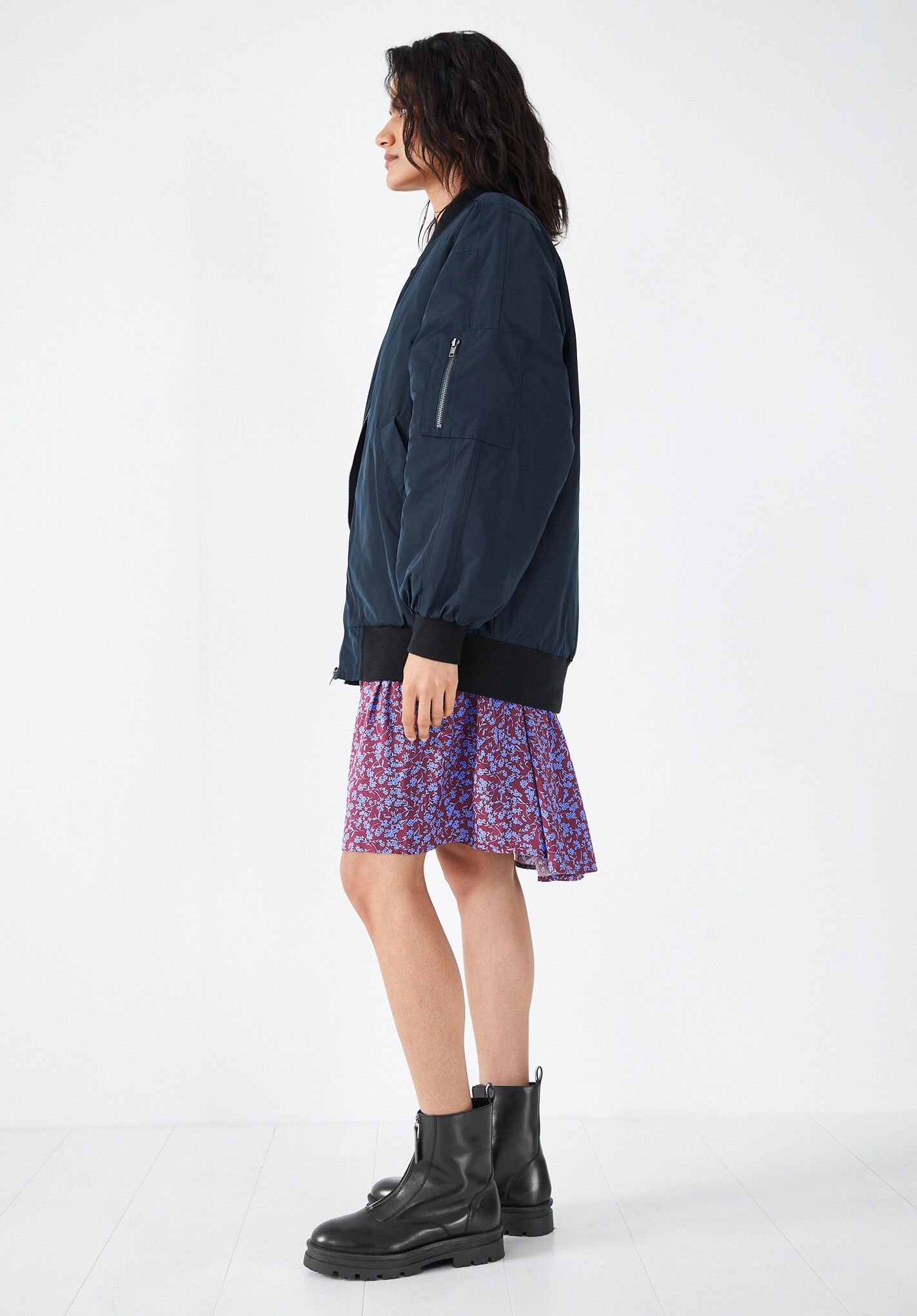 Hush bomber jacket sales