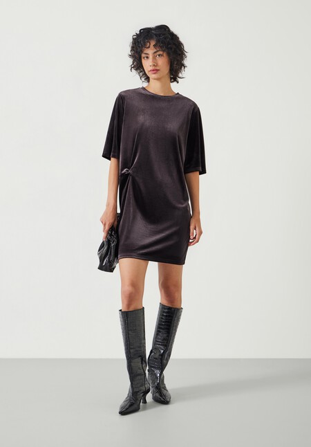 Vicky Velvet Mini Dress