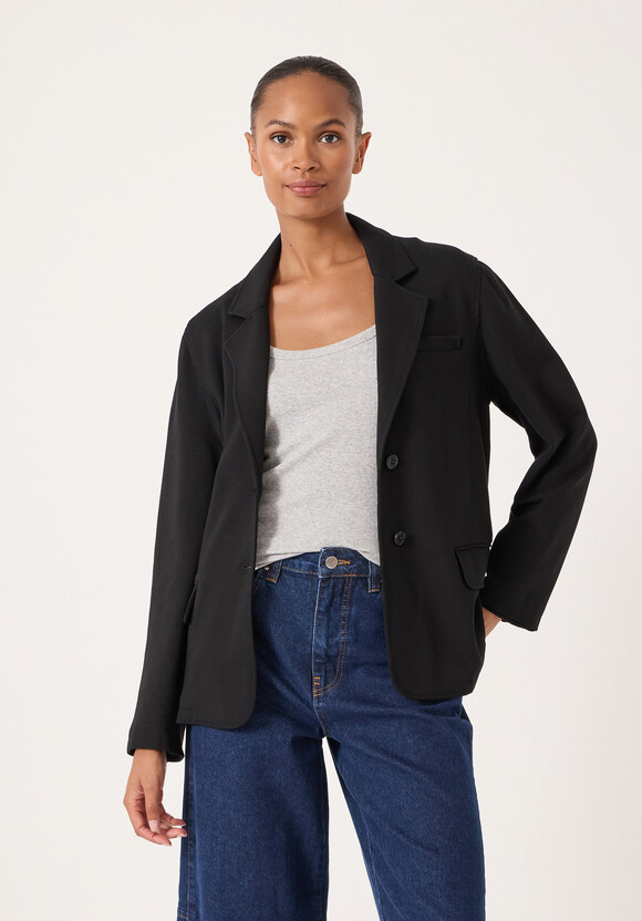 Relaxed Ponte Blazer