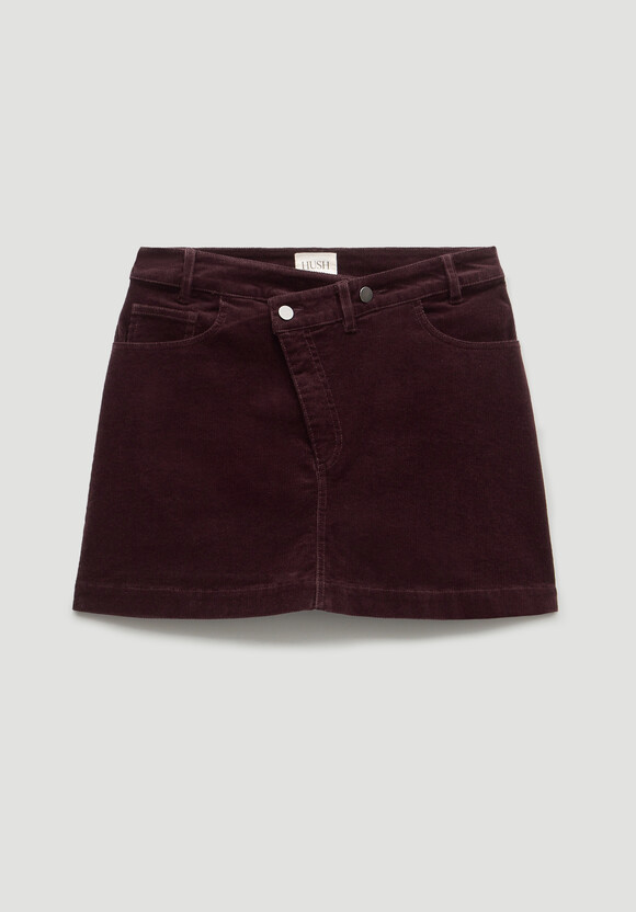 Cotton Cord Mini Skirt