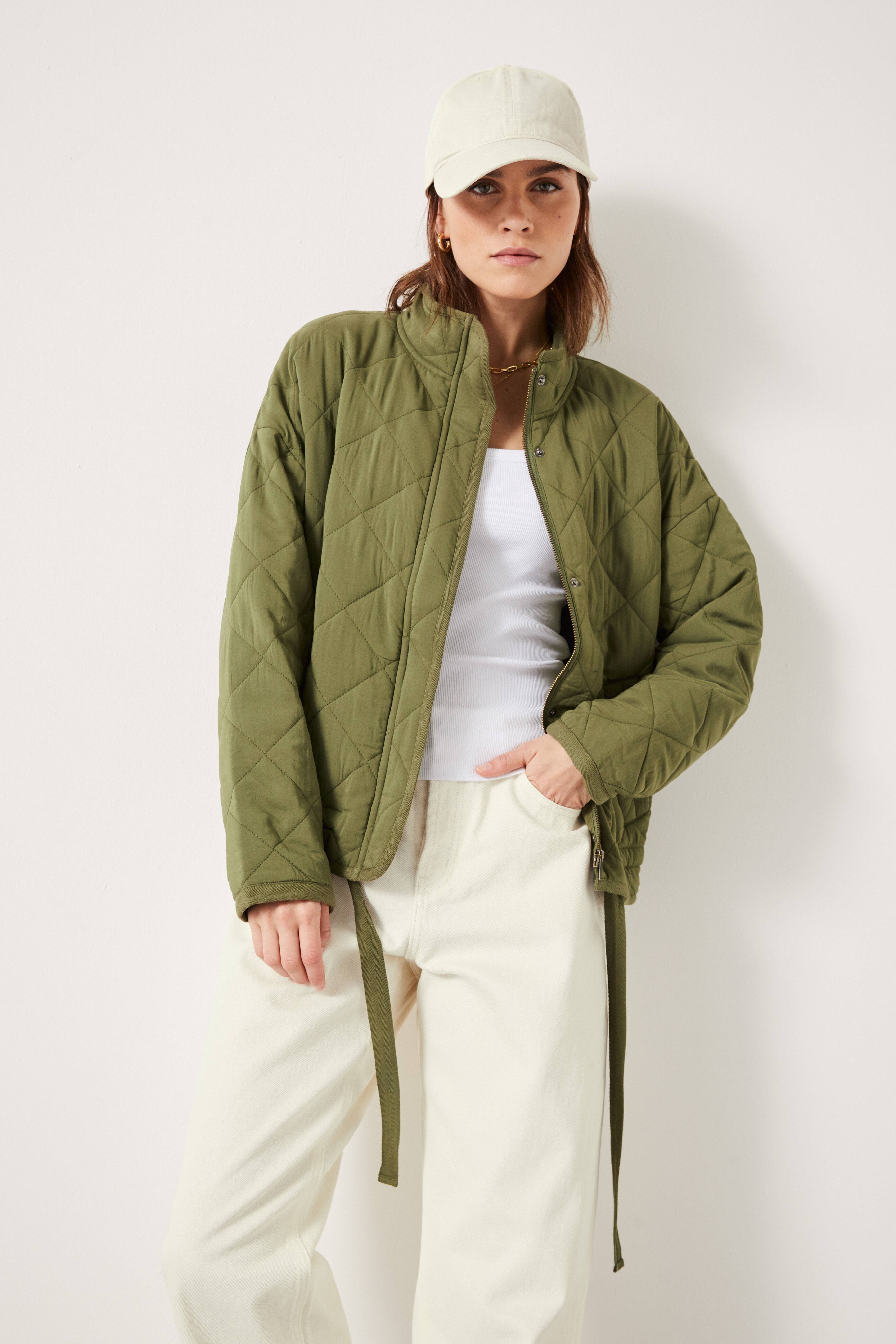 Hush khaki top jacket