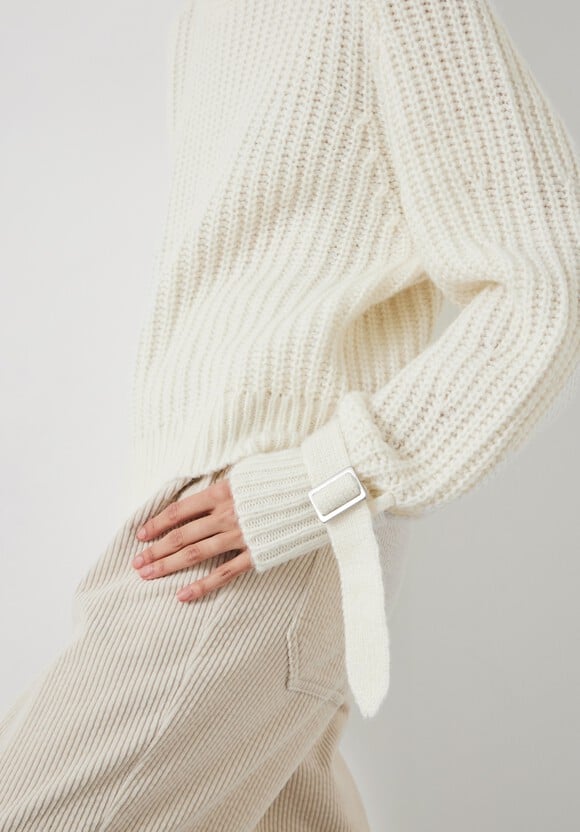 Francis Tie and Buckle Detail Jumper Francis Tie and Buckle Detail Jumper