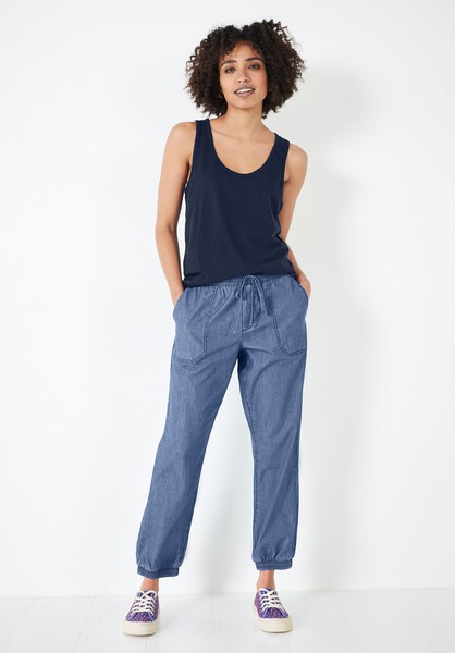 Monaco Chambray Trousers