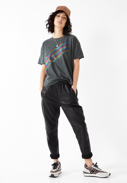 Rainbow Star Boxy T-Shirt