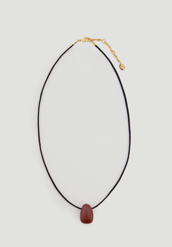 Stone Cord Necklace