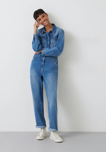Celia Denim Boilersuit