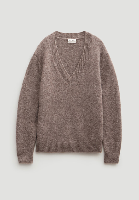V Neck Knit Jumper
