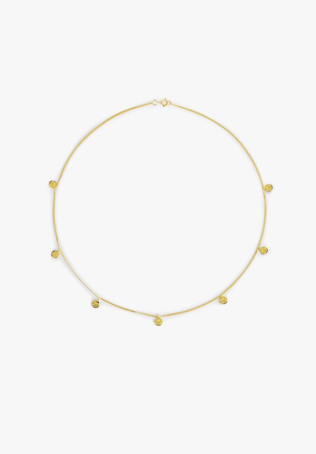 Anna And Nina Happy Smile Necklace