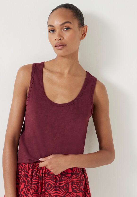 Cotton Slub Tank Top