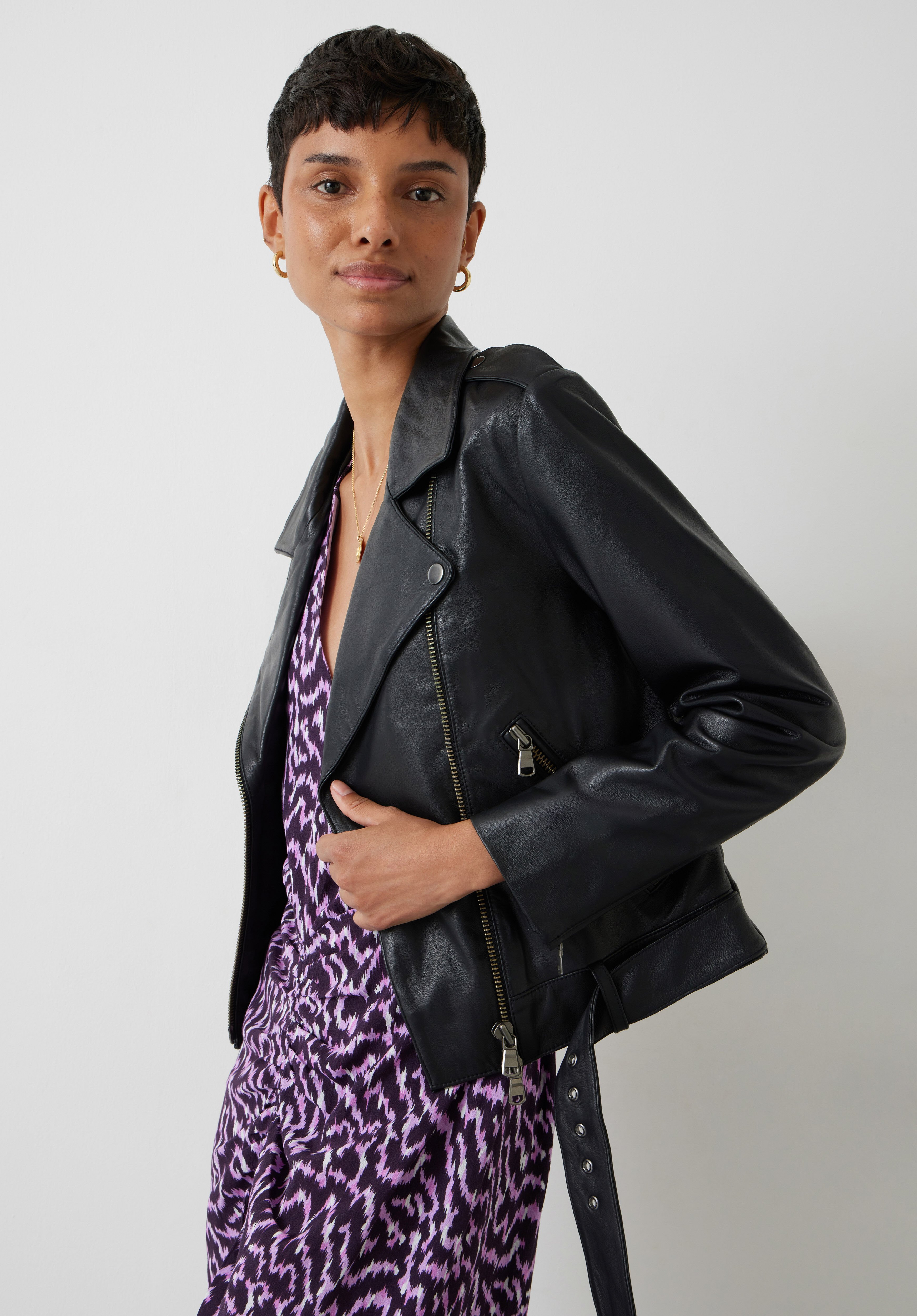 Opal Leather Jacket