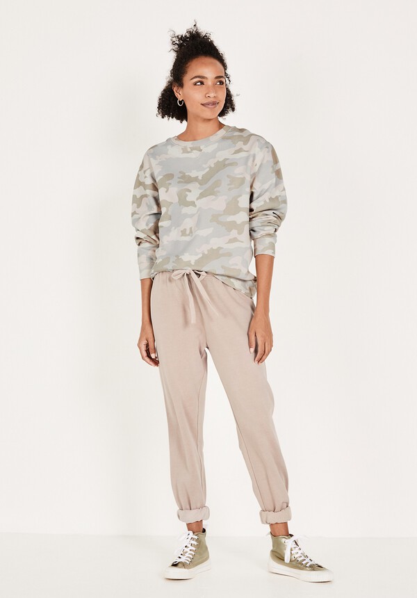 Camo Oversized Sweatshirt