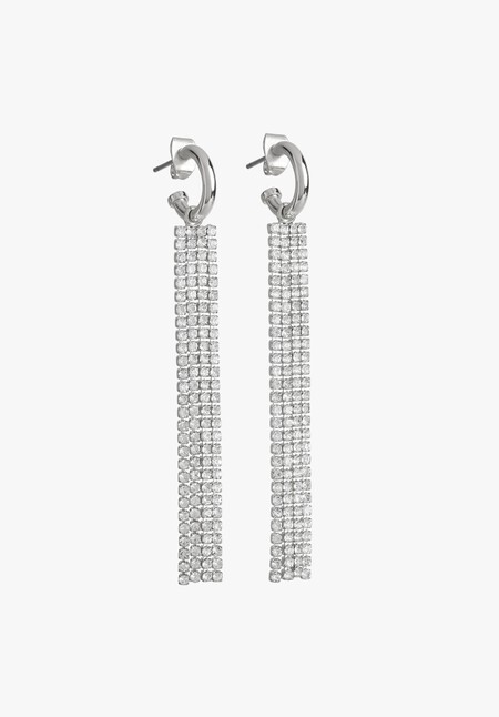 Shimmer Tassel Earrings