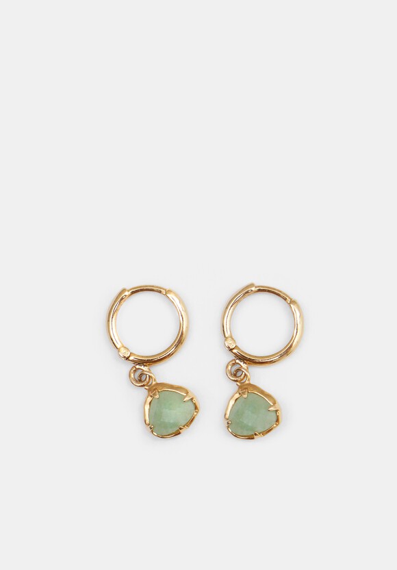 Amelie Semi Precious Teardrop Earrings
